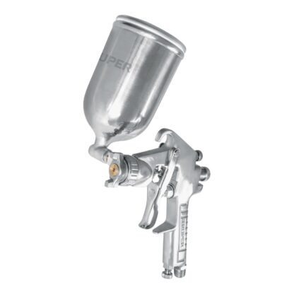 Pistola p/pintar gravedad LVMP vaso aluminio, 1.4 mm, Truper PIPI-420