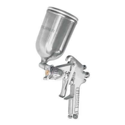 Pistola p/pintar gravedad LVMP vaso aluminio, 1.7 mm, Truper PIPI-421