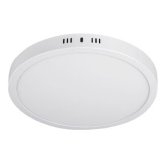 Luminario blanco de LED 24 W redondo tipo plafón luz cálida PLA-209LC