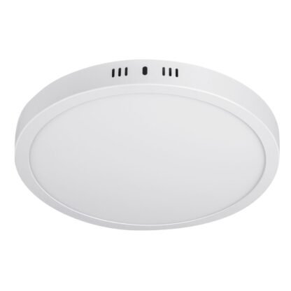 Luminario blanco de LED 24 W redondo tipo plafón luz cálida PLA-209LC