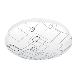 Luminario LED 15 W plafón decorativo cuadros luz día PLA-502L