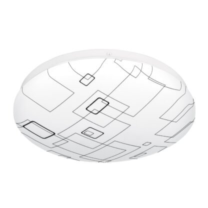 Luminario LED 15 W plafón decorativo cuadros luz día PLA-502L