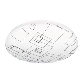 Luminario LED 18 W plafón decorativo cuadros luz día PLA-503L