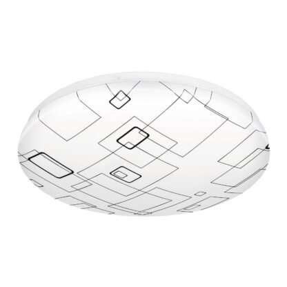 Luminario LED 22 W plafón decorativo cuadros luz día PLA-504L