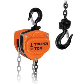 Polipasto de cadena de 1/2 ton, Truper POL-1/2