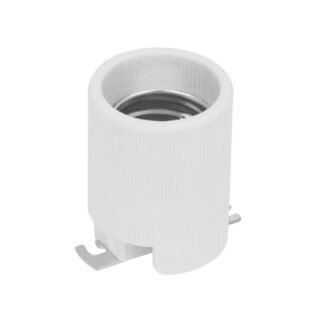 Portalámpara de porcelana, base tipo Mogul (E39), Volteck POPO-19