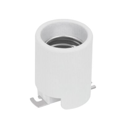 Portalámpara de porcelana, base tipo Mogul (E39), Volteck POPO-19
