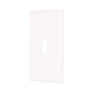 Placa de ABS para interruptor vertical, Standard, blanco PPAP-SB