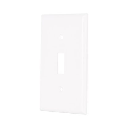 Placa de ABS para interruptor vertical, Standard, blanco PPAP-SB