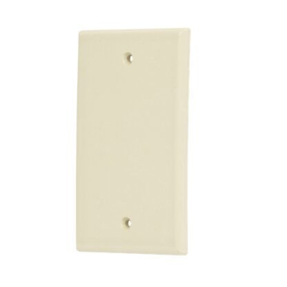 Placa de ABS ciega, Standard, marfil, Volteck PPCI-S