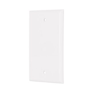 Placa de ABS ciega, Standard, blanco, Volteck PPCI-SB