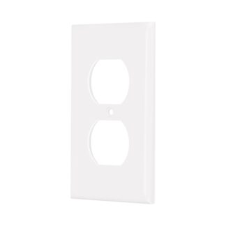 Placa de ABS dúplex, Standard, blanco Volteck PPDO-SB