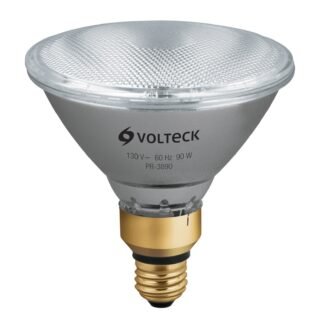 Lámpara de halógeno 90 W tipo PAR 38, en caja, Volteck PR-3890