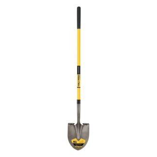 Pala redonda Tru Glass, mango largo de fibra de vidrio PRL-F