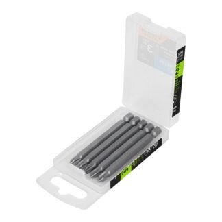 Estuche con 5 puntas de cruz PH2 largo 3', Truper Expert PUDE-1302