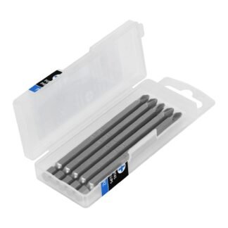 Estuche con 5 puntas de cruz PH2 largo 4', Truper Expert PUDE-1402