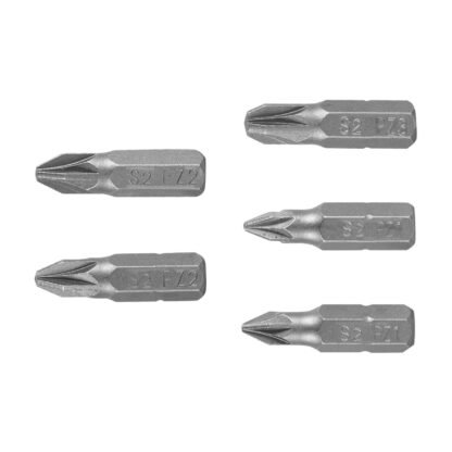 Juego de 5 puntas pozidriv combinadas largo 1', Expert PUDE-2001