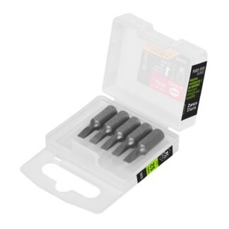 Estuche con 5 puntas planas de 5/32' largo 1', Truper Expert PUDE-3115