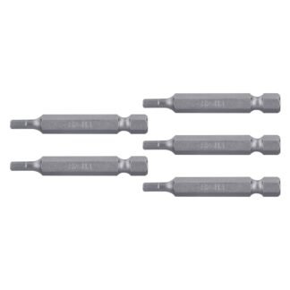 Estuche con 5 puntas hexagonales de 3 mm largo 2', Expert PUDE-7203