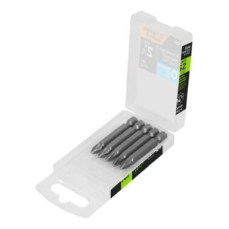 Estuche con 5 puntas hexagonales de 5/16mm largo 2', Expert PUDE-7231