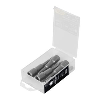 Estuche con 5 dados magnéticos de 6 mm largo 2', Expert PUDE-9006