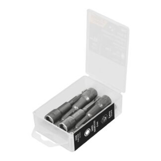 Estuche con 5 dados magnéticos de 8 mm largo 2', Expert PUDE-9008