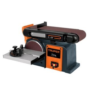 Lijadora de banda y disco 4 x 6' de 370 W (1/2 HP), Truper PUL-4X6T