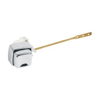 Botón frontal de plástico para WC, Foset PW-022