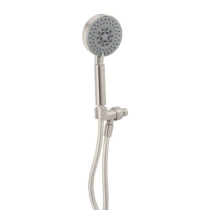 Regadera satín de teléfono 4' con soporte, Foset R-012N