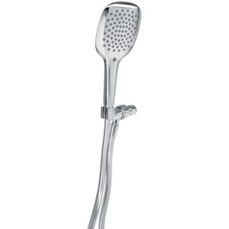 Regadera cromo de teléfono con soporte, Foset R-013