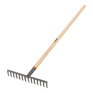 Rastrillo recto de 14 dientes, mango de 54', Truper R-14M