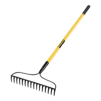 Rastrillo jardinero, 16 dientes, mango 60' fibra de vidrio R-16AMF