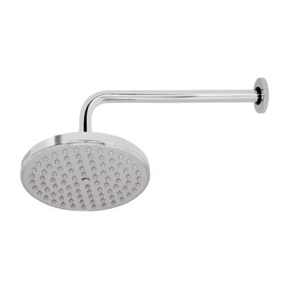 Regadera cromo 8' plato redondo, con brazo, Foset R-208