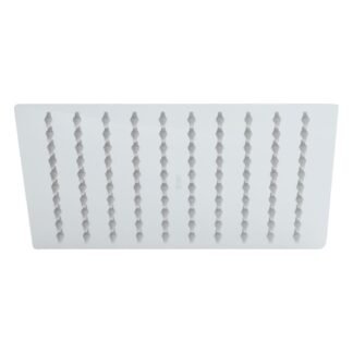 Regadera cromo 8' plato cuadrado delgado sin brazo, Foset R-308S