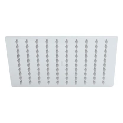Regadera cromo 8' plato cuadrado delgado sin brazo, Foset R-308S
