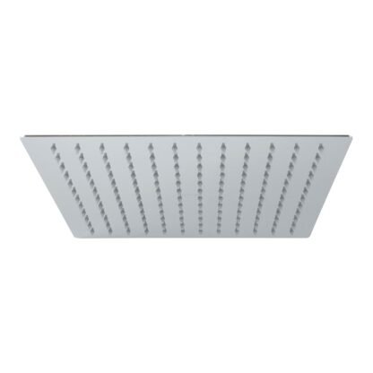 Regadera cromo 12' plato cuadrado delgado sin brazo, Foset R-312S