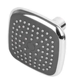 Regadera cuadrada de ABS 3-3/4' sin brazo, Foset R-401S