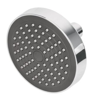 Regadera redonda de ABS 4-1/4' sin brazo, Foset R-402S