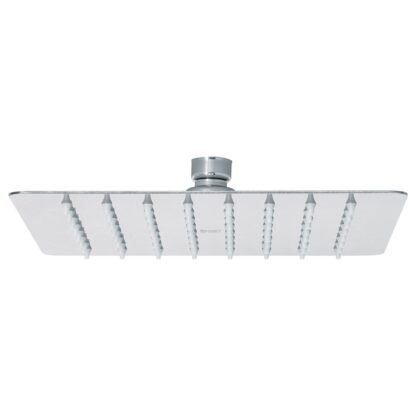 Regadera cuadrada 8', acero inox, sin brazo, cromo, Túbig R-415S