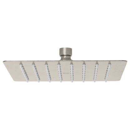 Regadera cuadrada 8', acero inox, sin brazo, satín, Túbig R-415SN