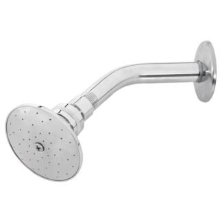 Regadera redonda 3' brazo y chapetón de acero, Foset R-502
