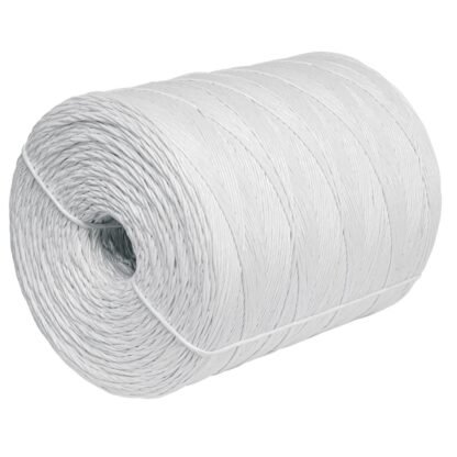 Rollo de rafia de 1125 m color blanco calibre 3.8 g/m RAF-445