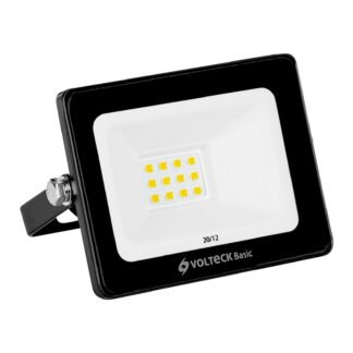 Reflector ultra delgado LED 10 W luz de día, Volteck Basic REF-400L