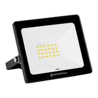 Reflector ultra delgado LED 20 W luz de día, Volteck Basic REF-401L