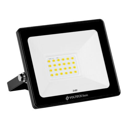 Reflector ultra delgado LED 20 W luz de día, Volteck Basic REF-401L