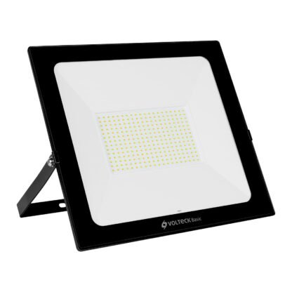 Reflector ultra delgado LED 200 W luz cálida, Volteck Basic REF-406LC