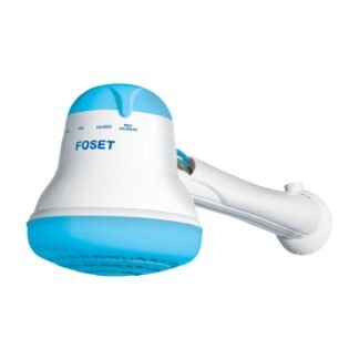 Regadera eléctrica de 4 temperaturas, 5-3/8', Azul, Foset REGEL-4A