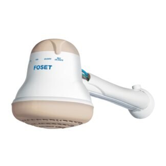 Regadera eléctrica de 4 temperaturas, 5-3/8', Beige, Foset REGEL-4B