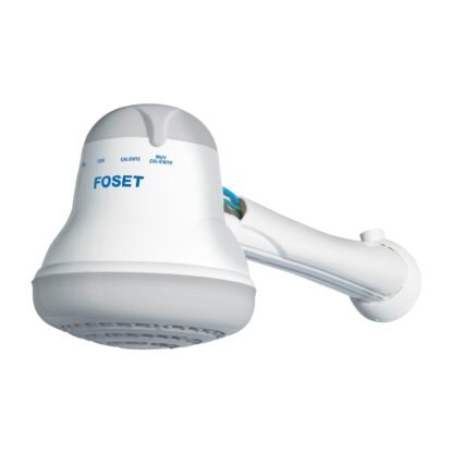 Regadera eléctrica de 4 temperaturas, 5-3/8', Gris, Foset REGEL-4G