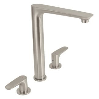Mezcladora satín cuello alto para fregadero, Foset RIM-81N